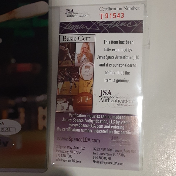 Autographed Photo COA - Picture 12 of 13